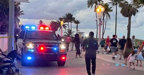 6 adults, 3 children injured in shooting near beach in Hollywood, Florida